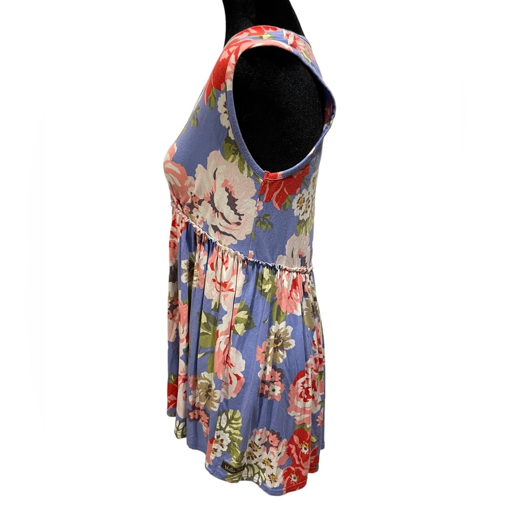 Matilda Jane The Adventure Begins as a Rose Floral Wrap Style Babydoll Blouse - Picture 4 of 7